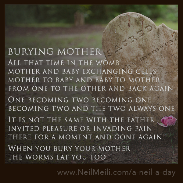 Burying Mother Neil Meili
