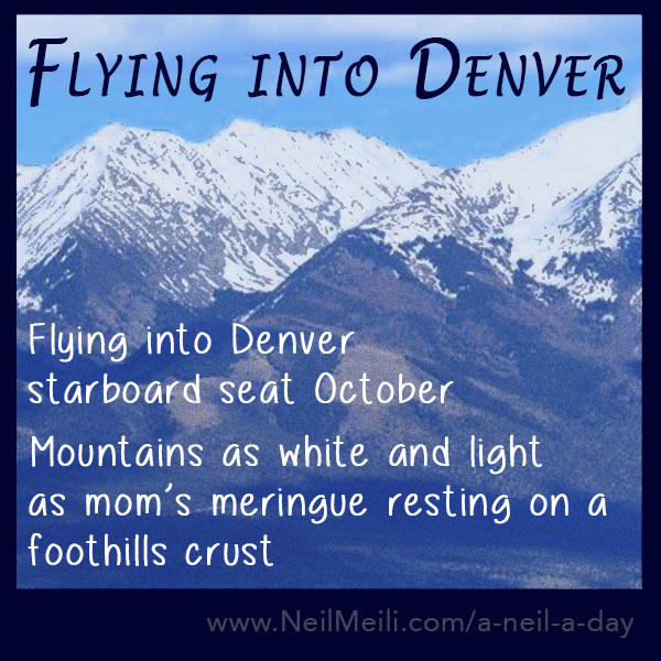 Flying into Denver – Neil Meili